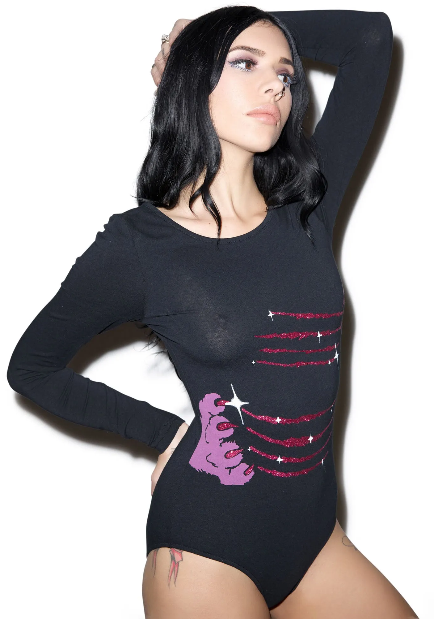 Scratch Post Bodysuit sold by Dolls Kill product image thumbnail 3