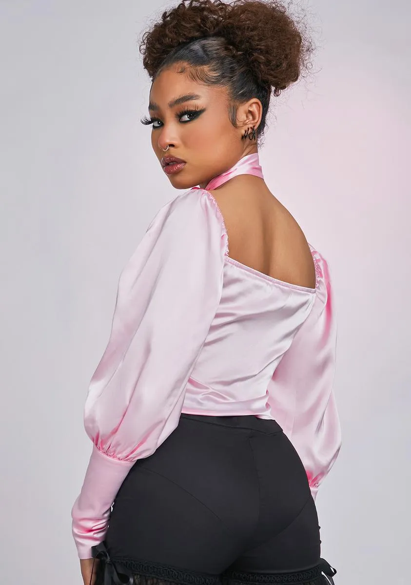 The Mabel Puff Sleeve Blouse sold by Dolls Kill product image thumbnail 4