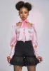 The Mabel Puff Sleeve Blouse sold by Dolls Kill