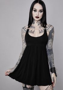 Maiden Of Chaos Mini Dress sold by Dolls Kill