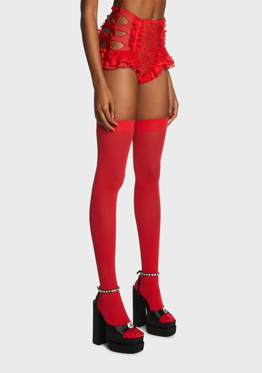 Ruby Everybody Needs Somebody Lace Panties sold by Dolls Kill product image thumbnail 4