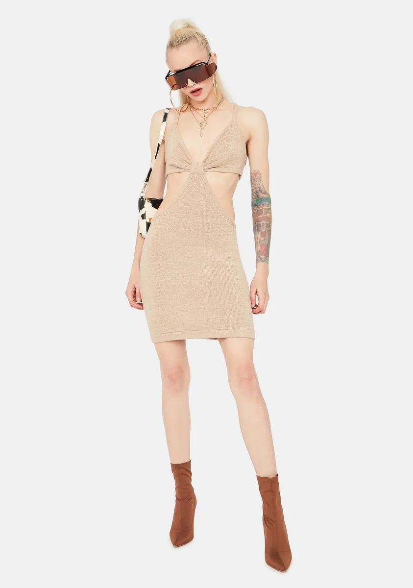 Lost In The Crowd Cut Out Mini Dress sold by Dolls Kill product image thumbnail 3