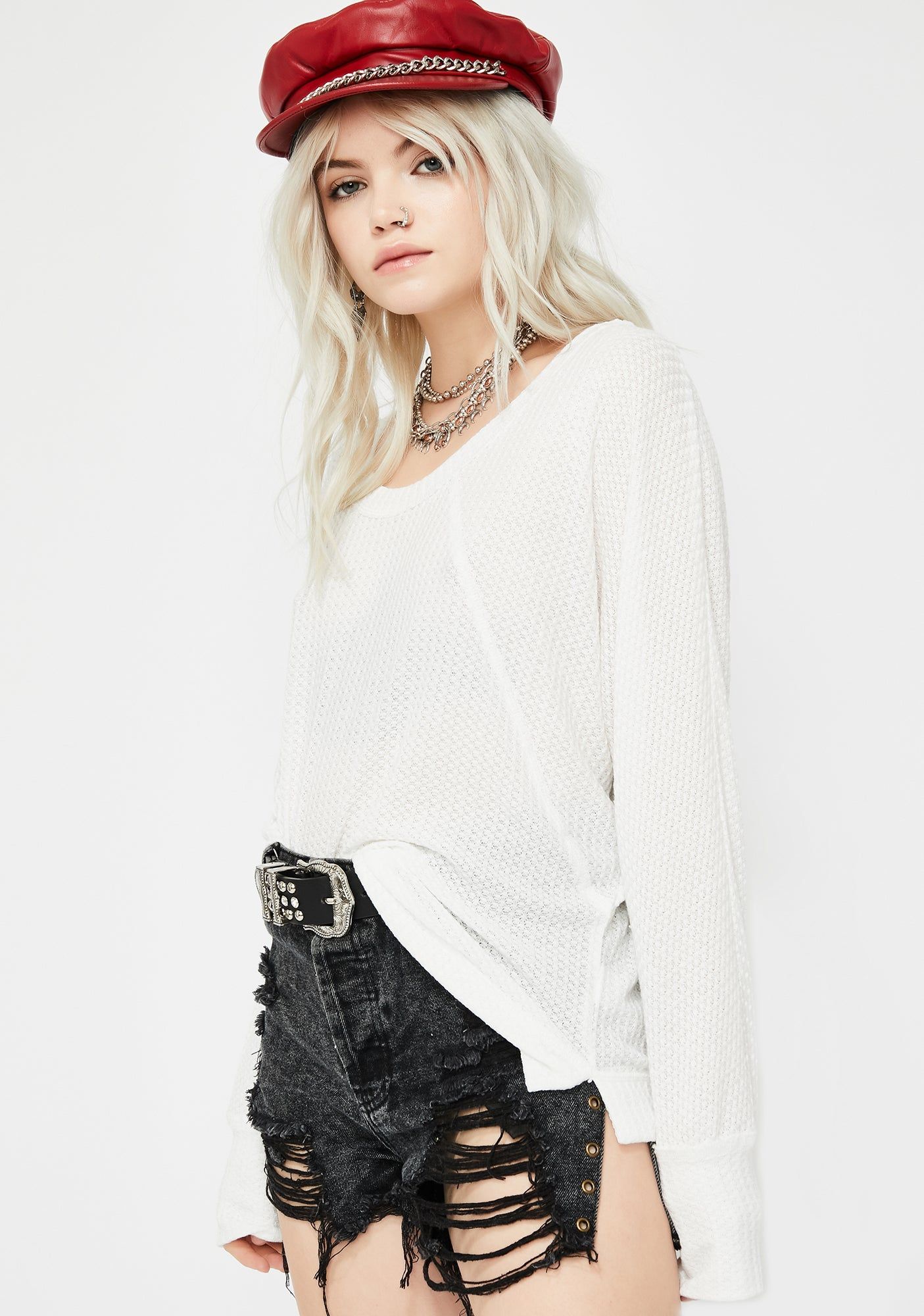 Daydream Dayze Thermal Top sold by Dolls Kill product image thumbnail 2