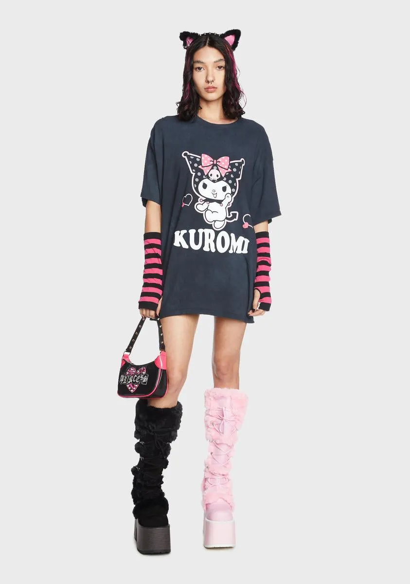 Kuromi Graphic T-Shirt sold by Dolls Kill product image thumbnail 3