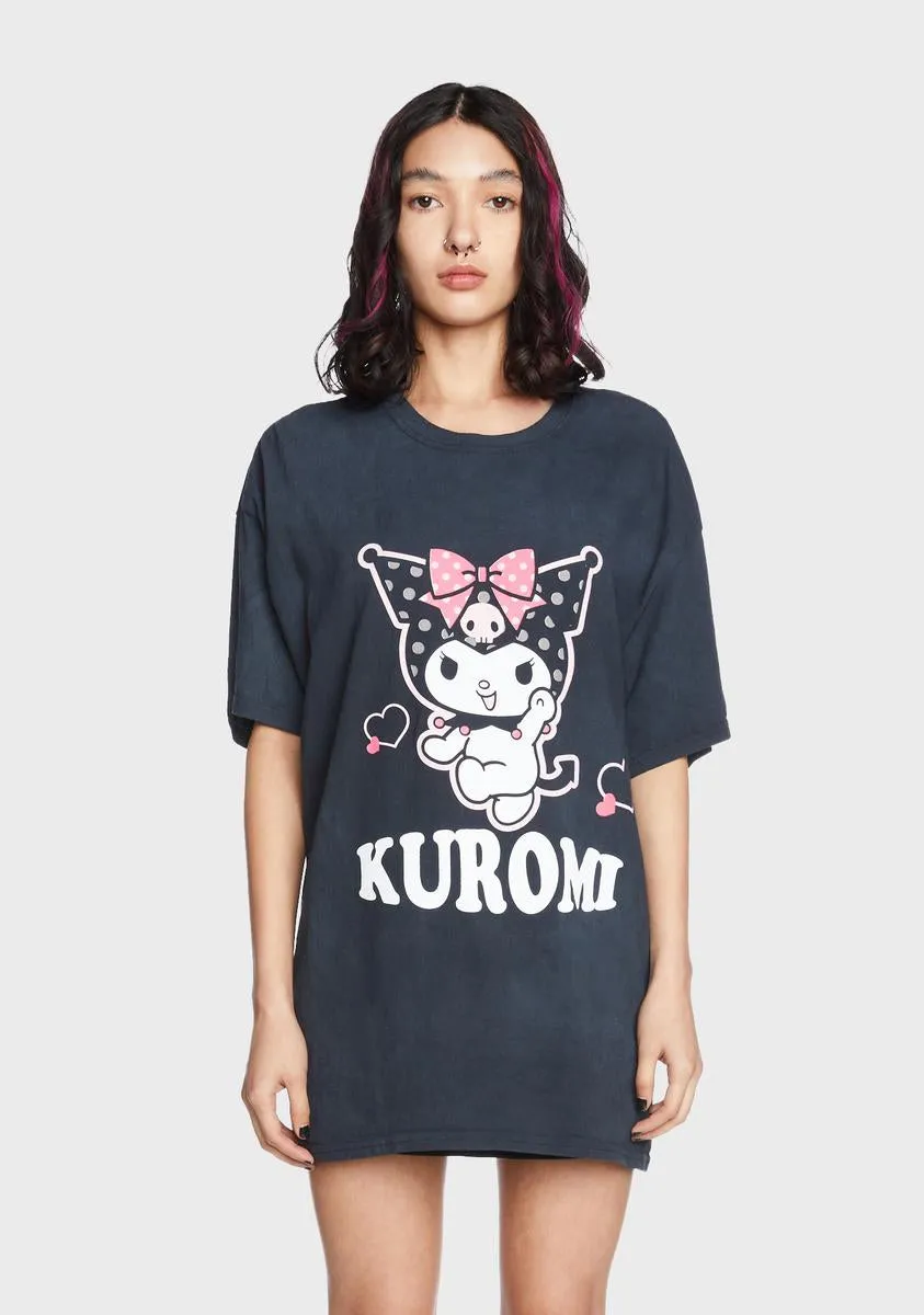 Kuromi Graphic T-Shirt sold by Dolls Kill