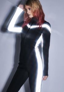 Ultrasonic Apex Reflective Catsuit sold by Dolls Kill