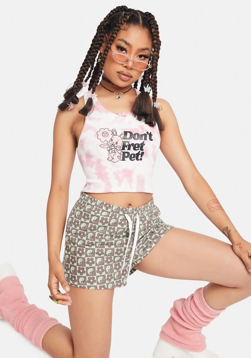 Don't Fret Pet Tie Dye Tank sold by Dolls Kill product image thumbnail 2