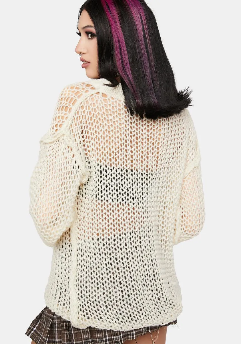 Drop A Hint Knit Top sold by Dolls Kill product image thumbnail 4