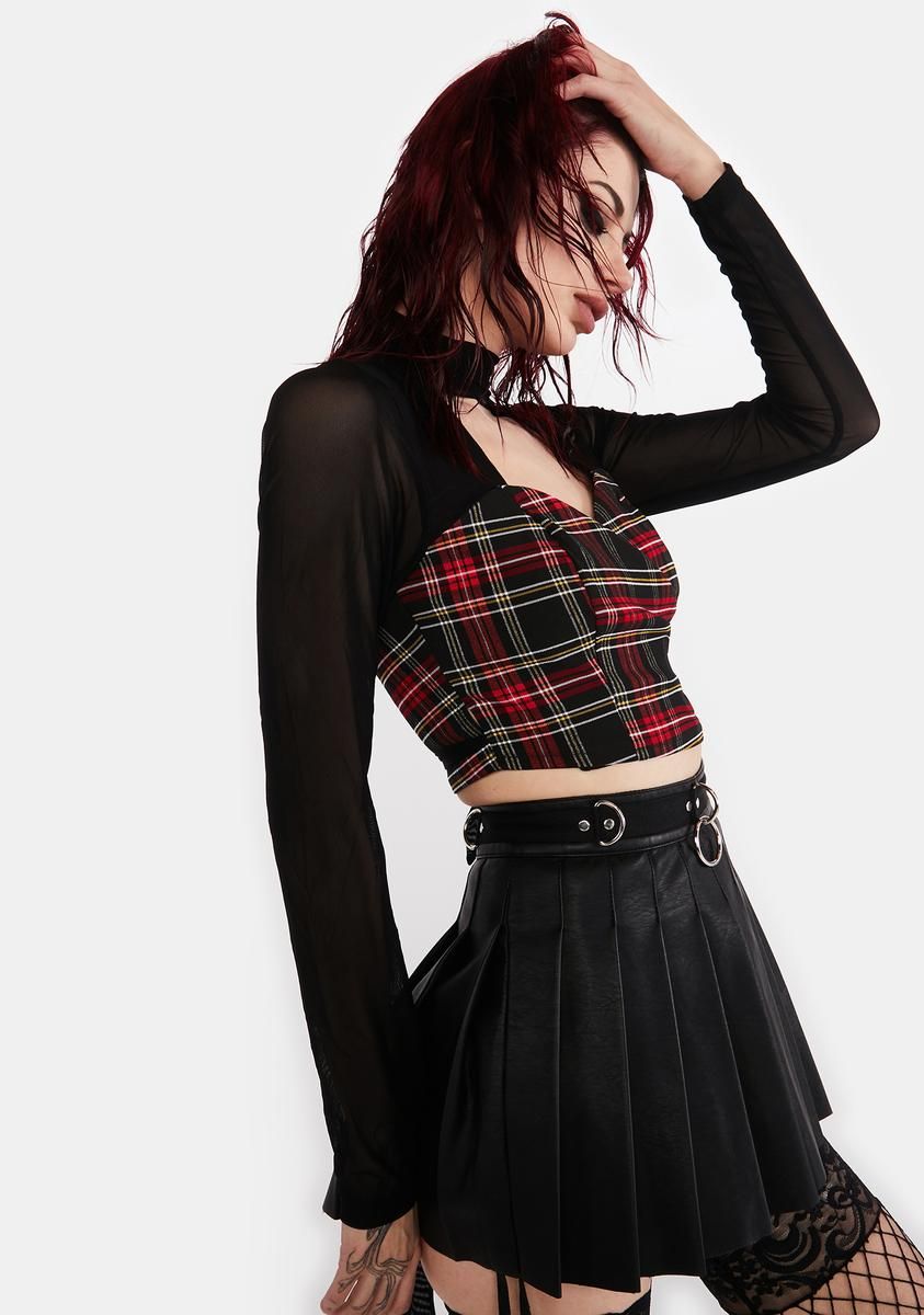 Disgraced Wrap Top sold by Dolls Kill product image thumbnail 2