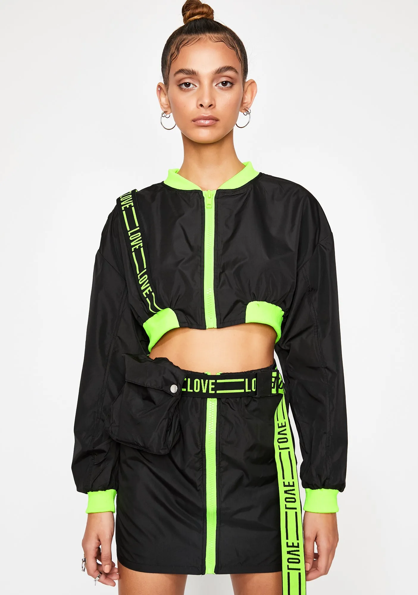 Rave Zone Skirt Set sold by Dolls Kill