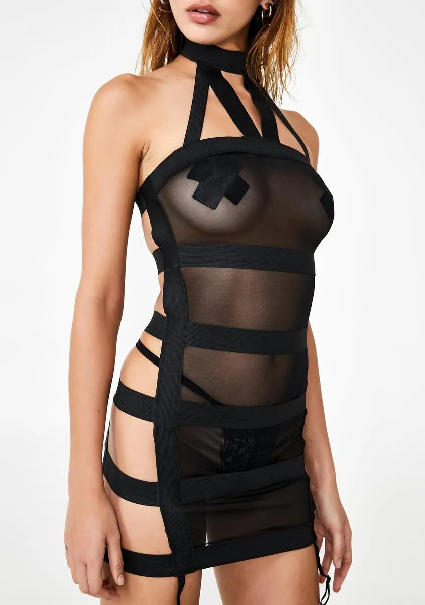 Punish Me Strappy Mini sold by Dolls Kill product image thumbnail 4