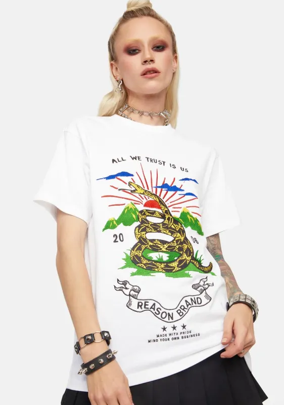 Victory Graphic Tee sold by Dolls Kill