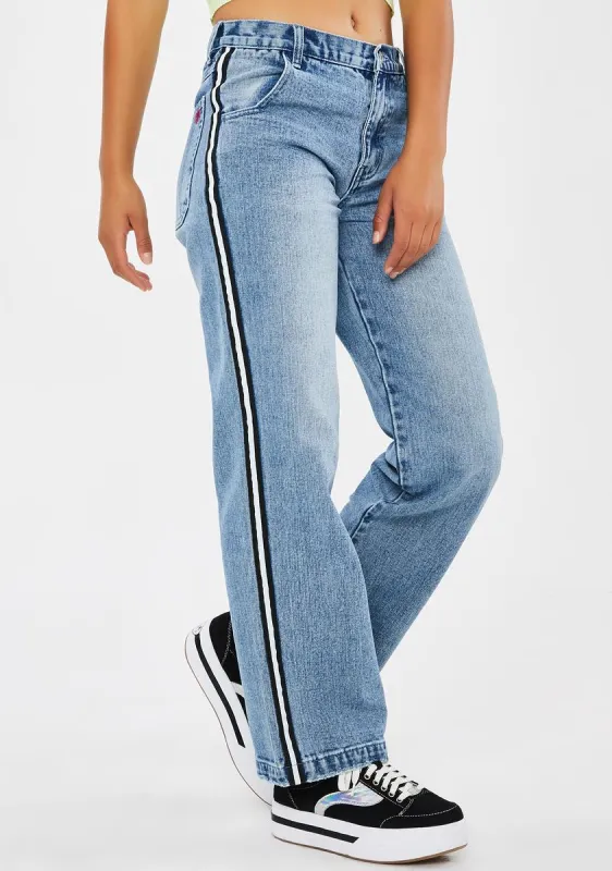 90's Fever Wide Leg Jeans sold by Dolls Kill