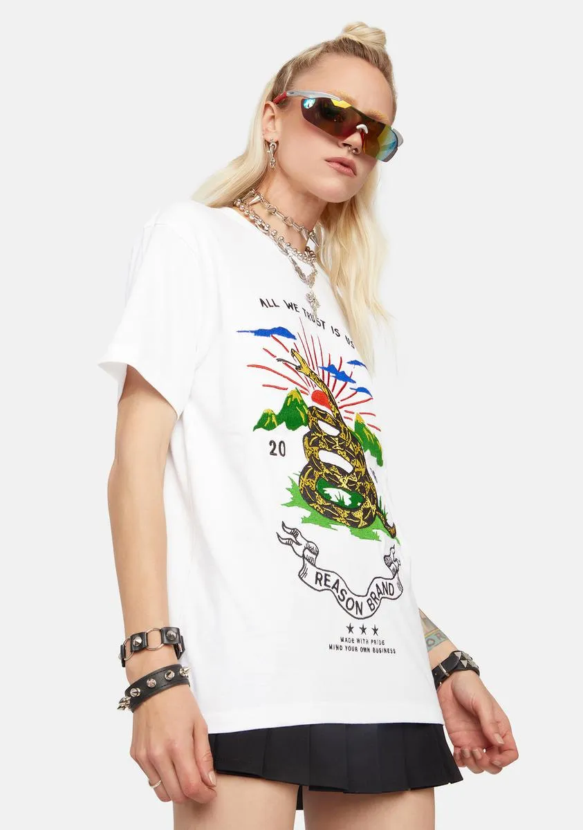 Victory Graphic Tee sold by Dolls Kill product image thumbnail 2