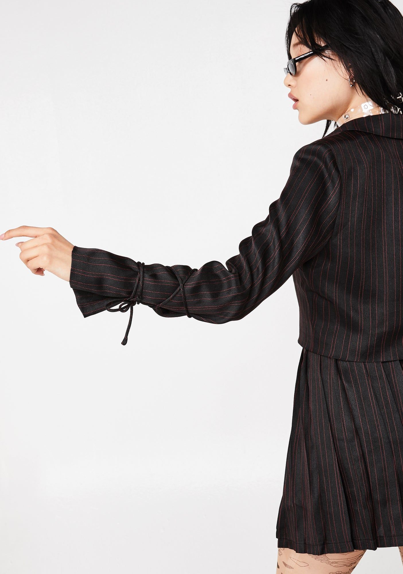 Head Mistress Cropped Jacket sold by Dolls Kill product image thumbnail 3