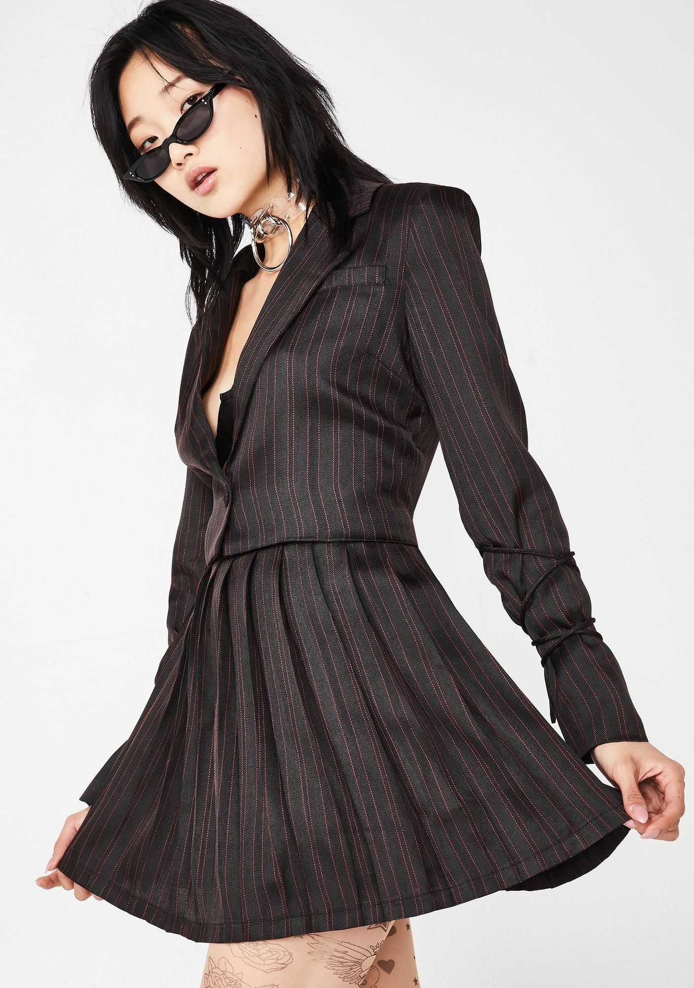 Head Mistress Cropped Jacket sold by Dolls Kill product image thumbnail 2