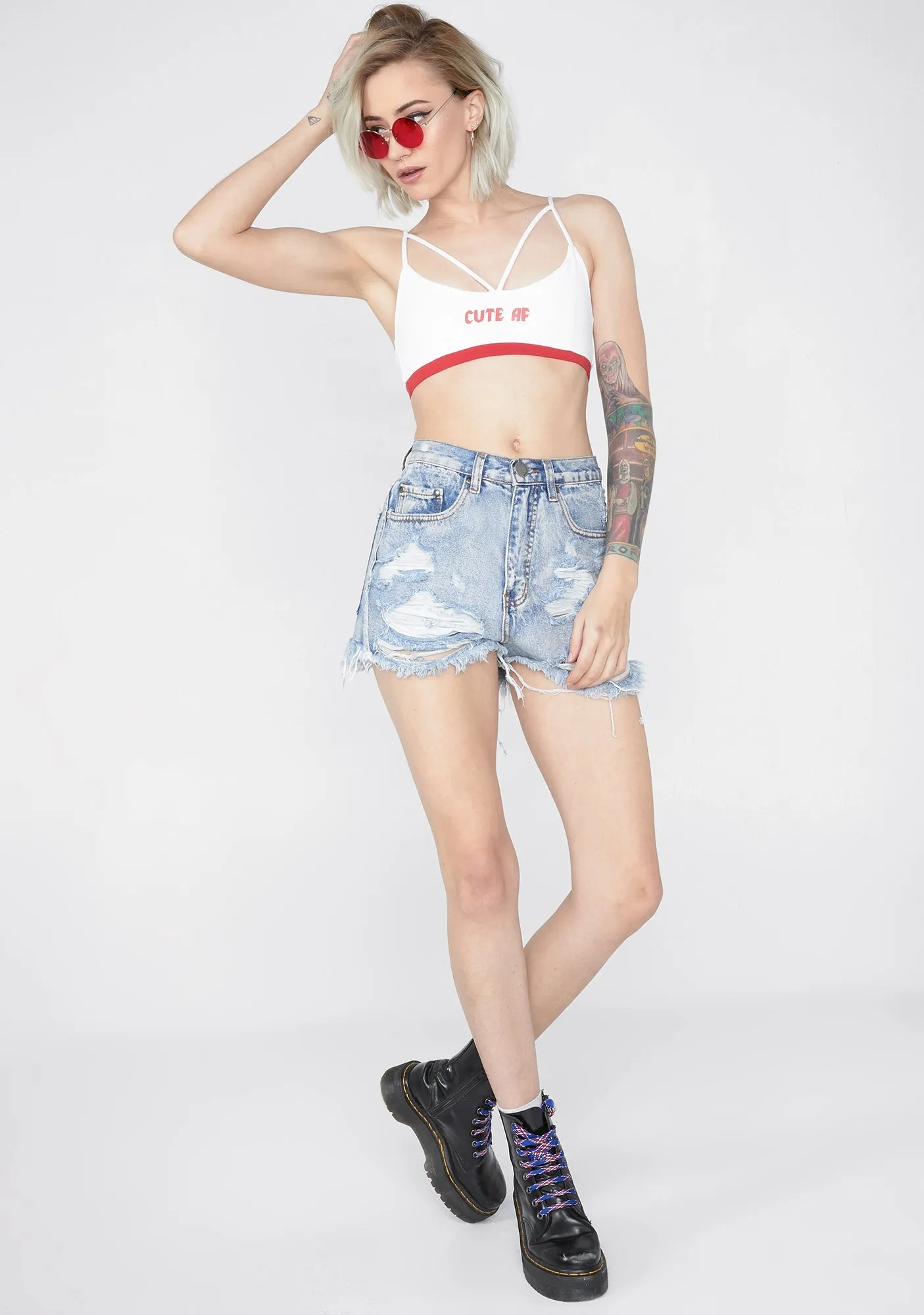 Cute AF Bralette sold by Dolls Kill product image thumbnail 3