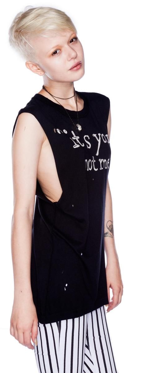 You Not Me Tank sold by Dolls Kill product image thumbnail 2