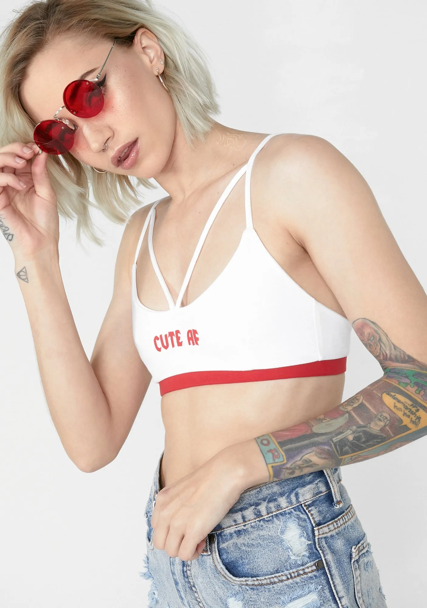 Cute AF Bralette sold by Dolls Kill product image thumbnail 2