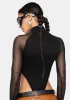 Mission Accomplished Mesh Bodysuit sold by Dolls Kill