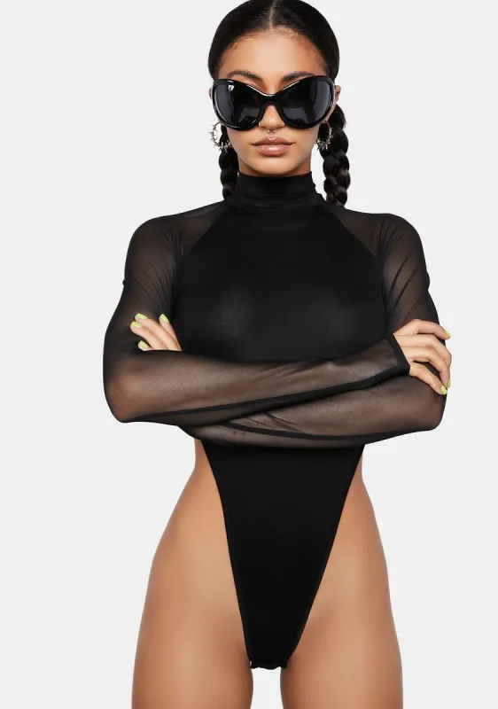 Mission Accomplished Mesh Bodysuit sold by Dolls Kill