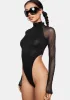 Mission Accomplished Mesh Bodysuit sold by Dolls Kill