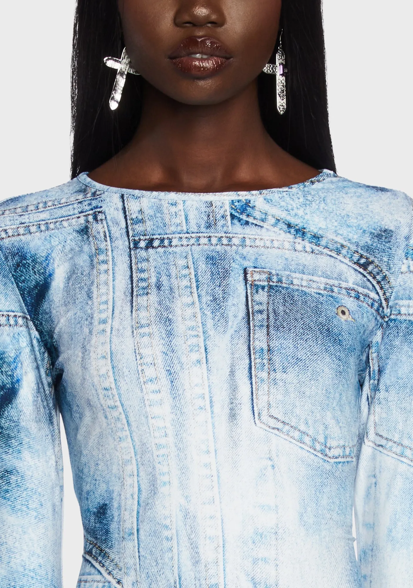 Sully Crop Top sold by Dolls Kill product image thumbnail 5