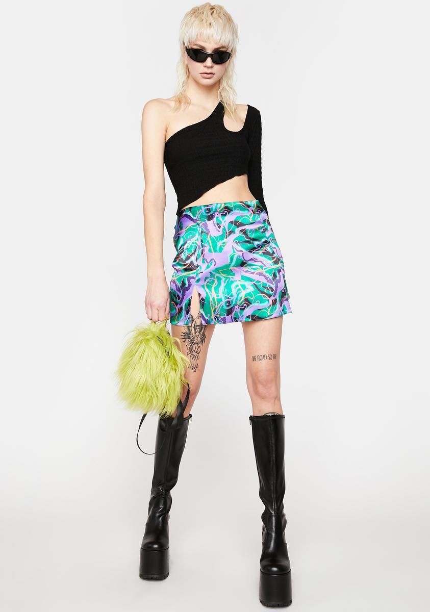 Jungle Mini Skirt sold by Dolls Kill product image thumbnail 3