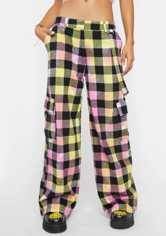 Woo Plaid Pants sold by Dolls Kill