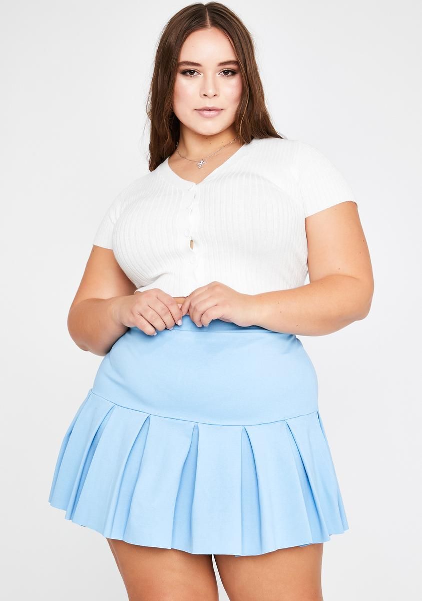 Plus Sky Wicked Scholar Pleated Skirt sold by Dolls Kill product image thumbnail 2