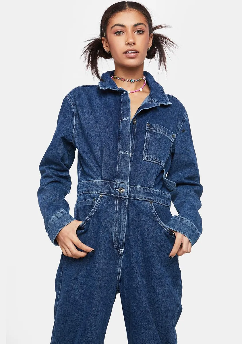 Questioner Denim Boilersuit sold by Dolls Kill product image thumbnail 2