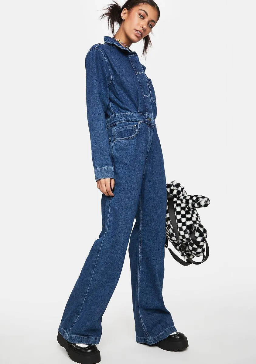 Questioner Denim Boilersuit sold by Dolls Kill product image thumbnail 3