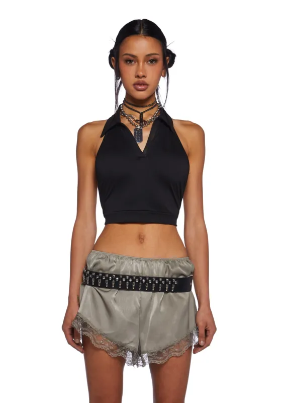 It’s Simple Halter Top sold by Dolls Kill
