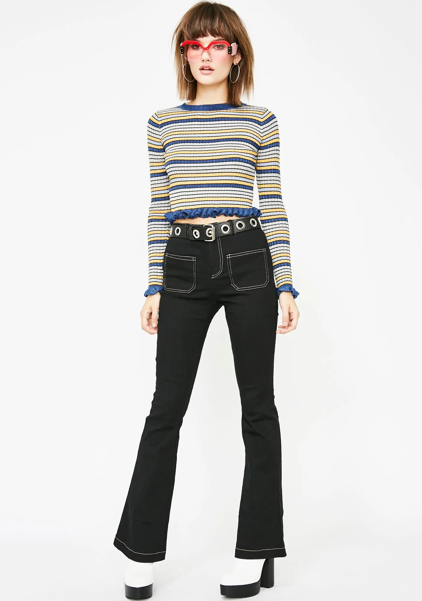 Head Rush Shimmer Top sold by Dolls Kill product image thumbnail 3