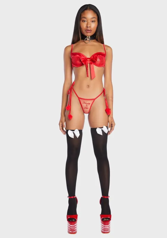 Naughty & Nice 2-Piece Set sold by Dolls Kill