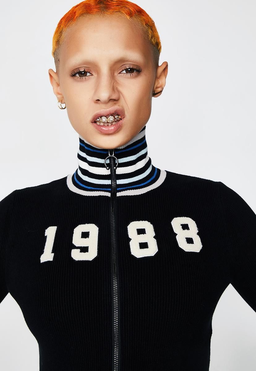 FENTY PUMA By Rihanna Zip-Up Sweater Maxi Dress sold by Dolls Kill product image thumbnail 3