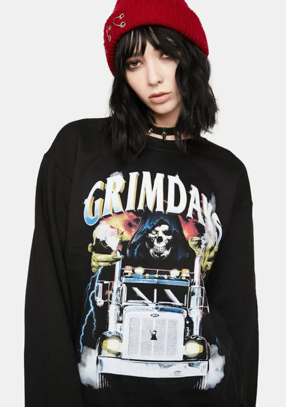 Reapin Crew Sweatshirt sold by Dolls Kill