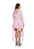 Plus Lost In Fairyland Mini Dress - Pink sold by Dolls Kill