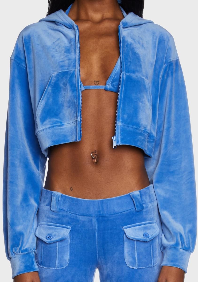 Royal Media Hottie Velour Tracksuit Set sold by Dolls Kill product image thumbnail 2