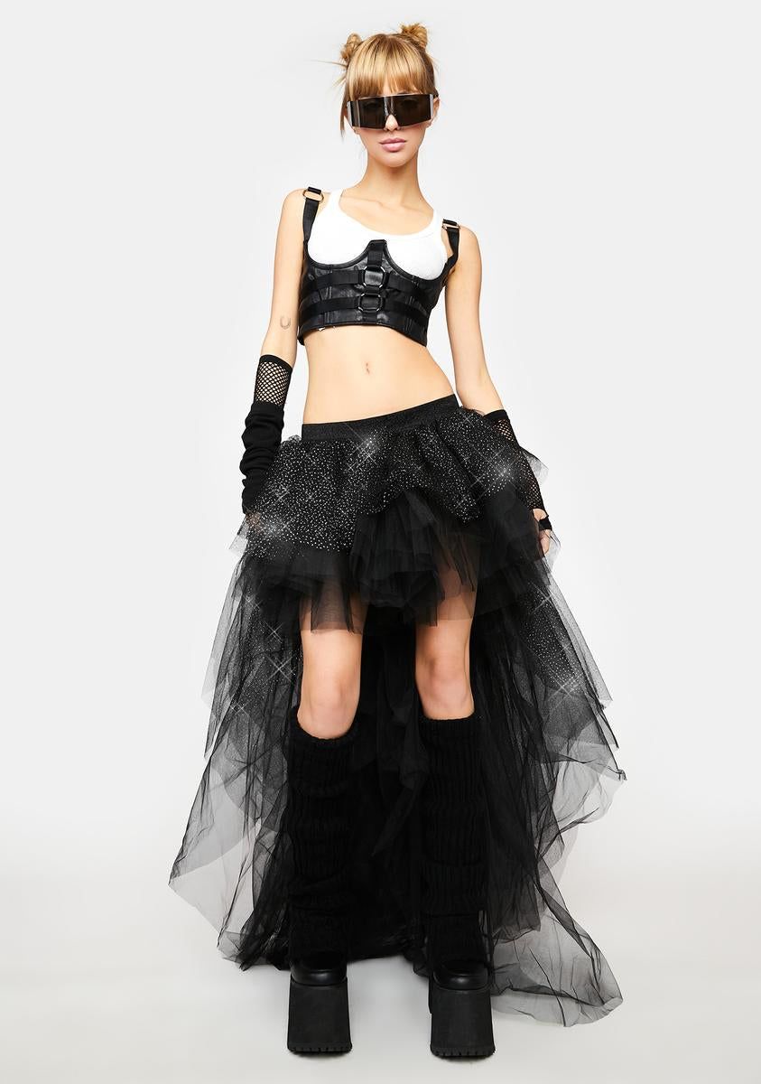 Moonlight Nymph Princess Tulle Skirt sold by Dolls Kill product image thumbnail 3