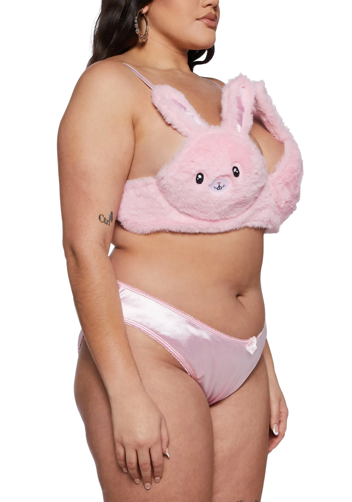 Plus Hop On It Lingerie Set sold by Dolls Kill product image thumbnail 5