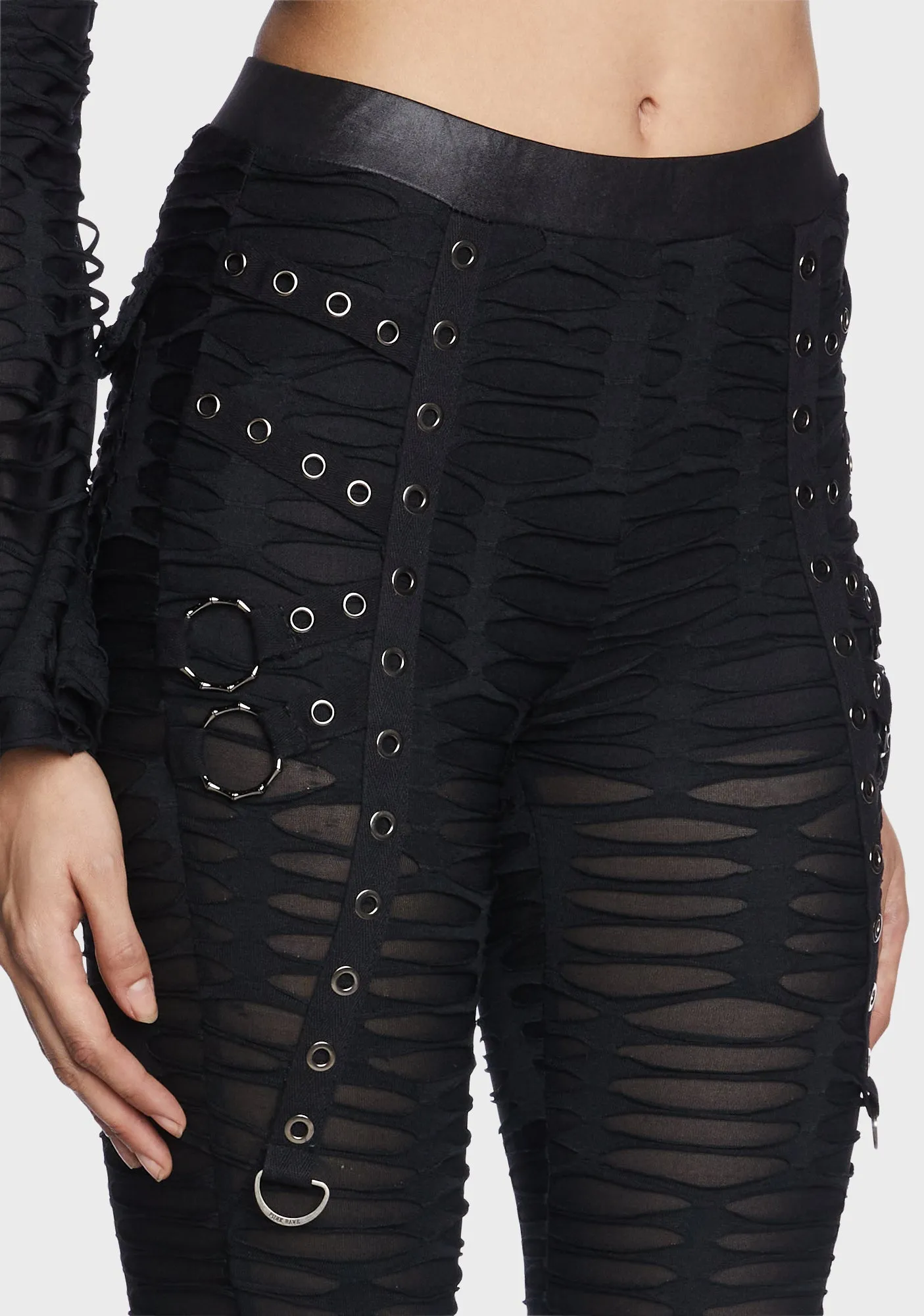 Goth Decayed Leggings sold by Dolls Kill product image thumbnail 2