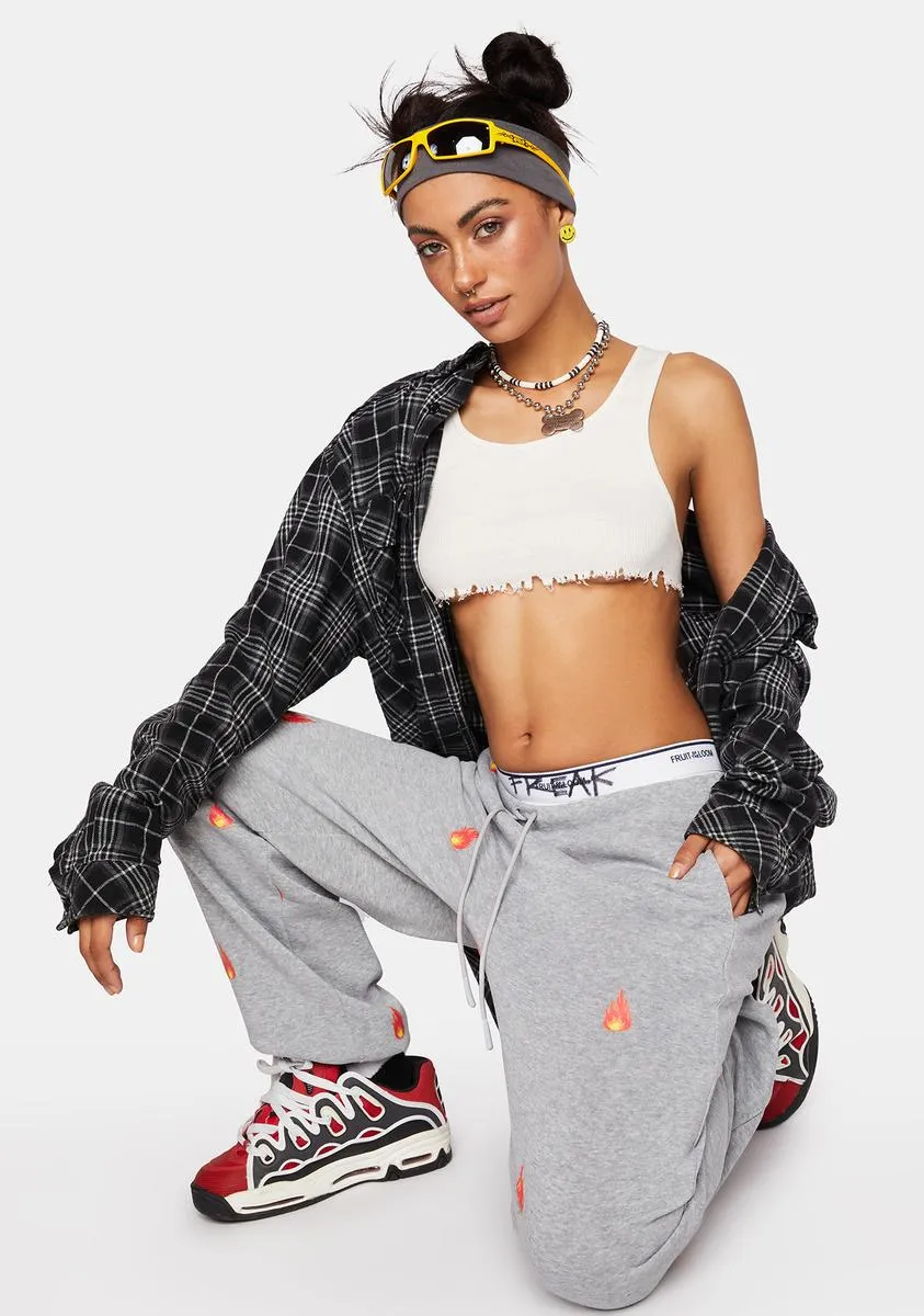 Bring The Heat Sweatpants sold by Dolls Kill product image thumbnail 2