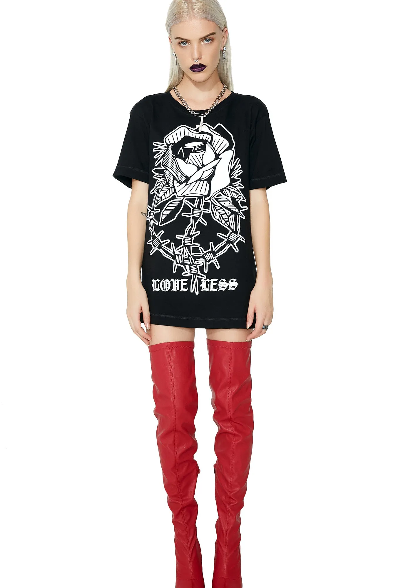Loveless Tee sold by Dolls Kill product image thumbnail 5