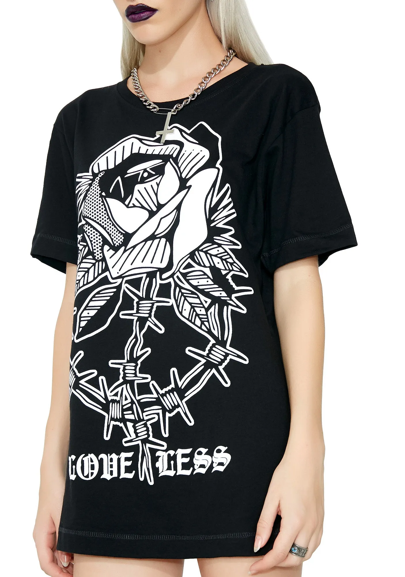 Loveless Tee sold by Dolls Kill product image thumbnail 2