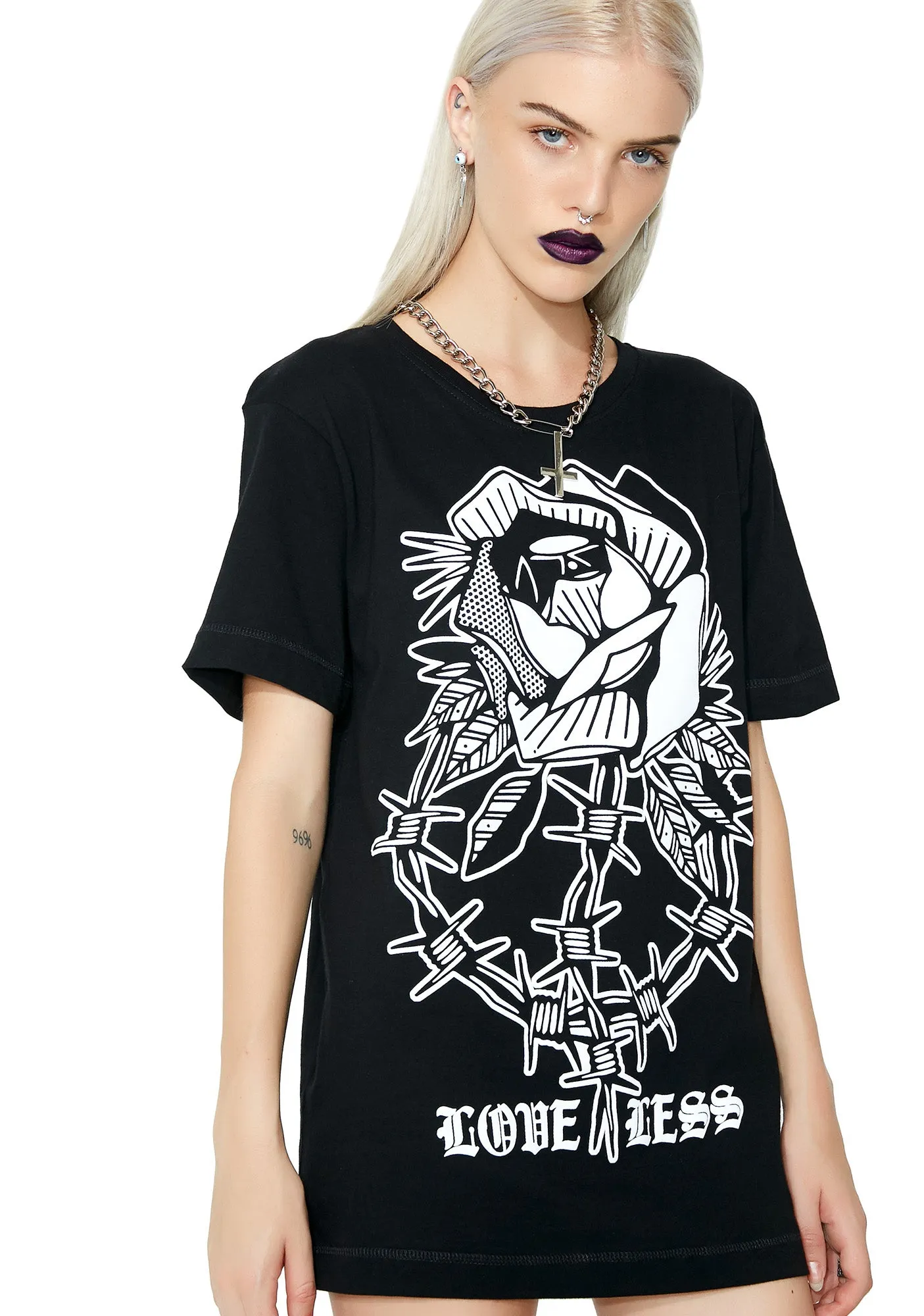 Loveless Tee sold by Dolls Kill product image thumbnail 3