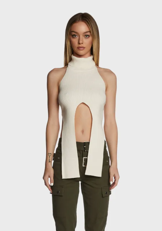 Irene Knit Top sold by Dolls Kill