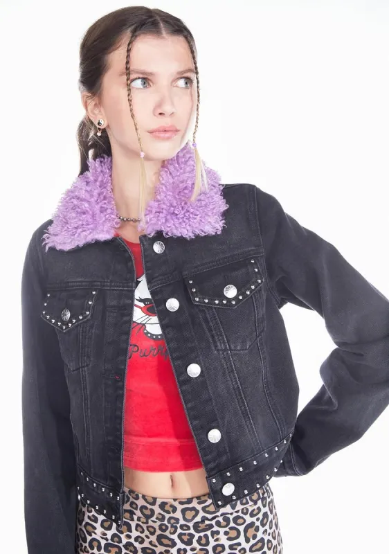 Like Really Pretty Denim Jacket sold by Dolls Kill
