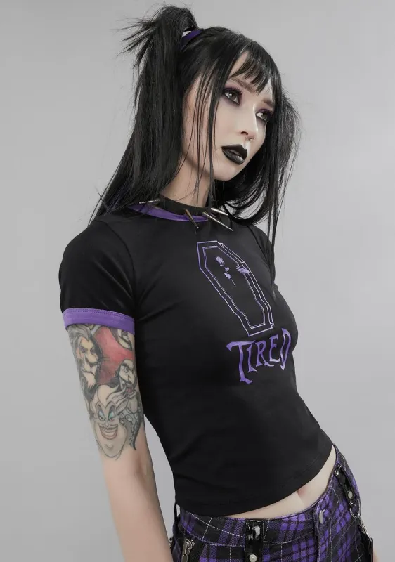 Still So Young Coffin Ringer Tee sold by Dolls Kill