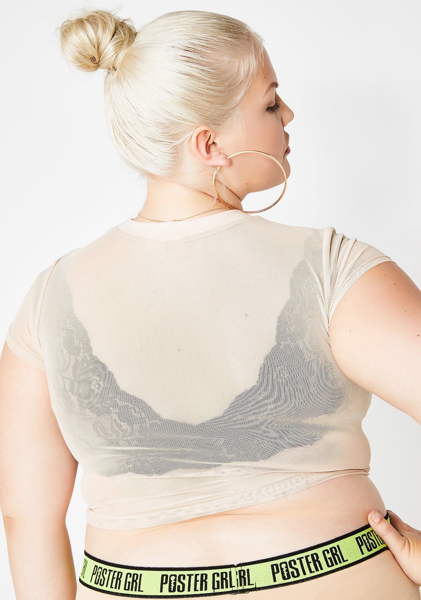 Charmed Miss Ya Knot Sheer Tee sold by Dolls Kill product image thumbnail 4